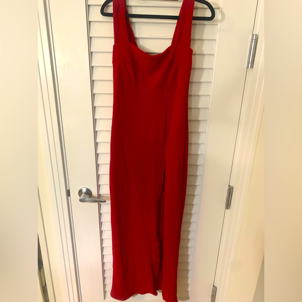 Nasty gal red dress with tag
